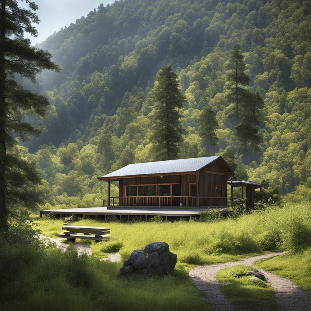 AI Generated Abstract Image of Recreation