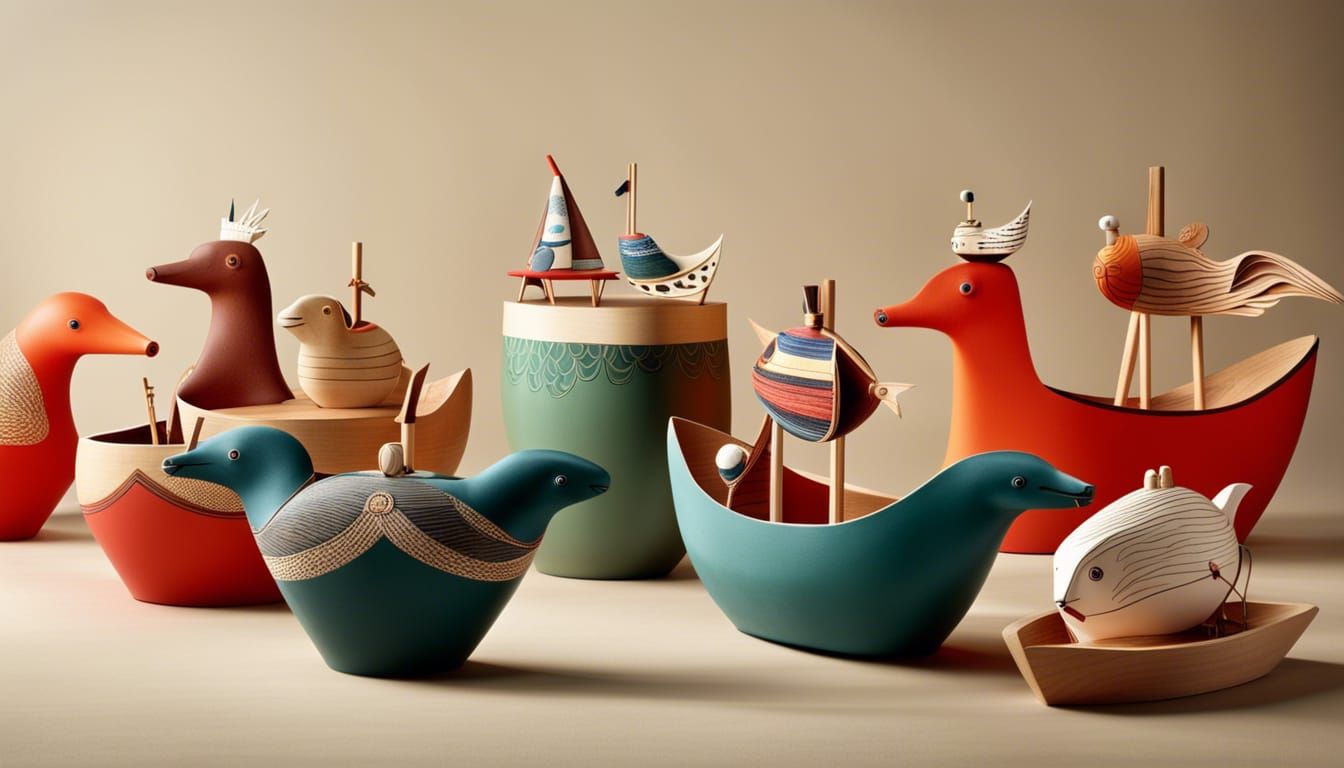 Animal-Shaped Boats: Imaginative Vessel Creations