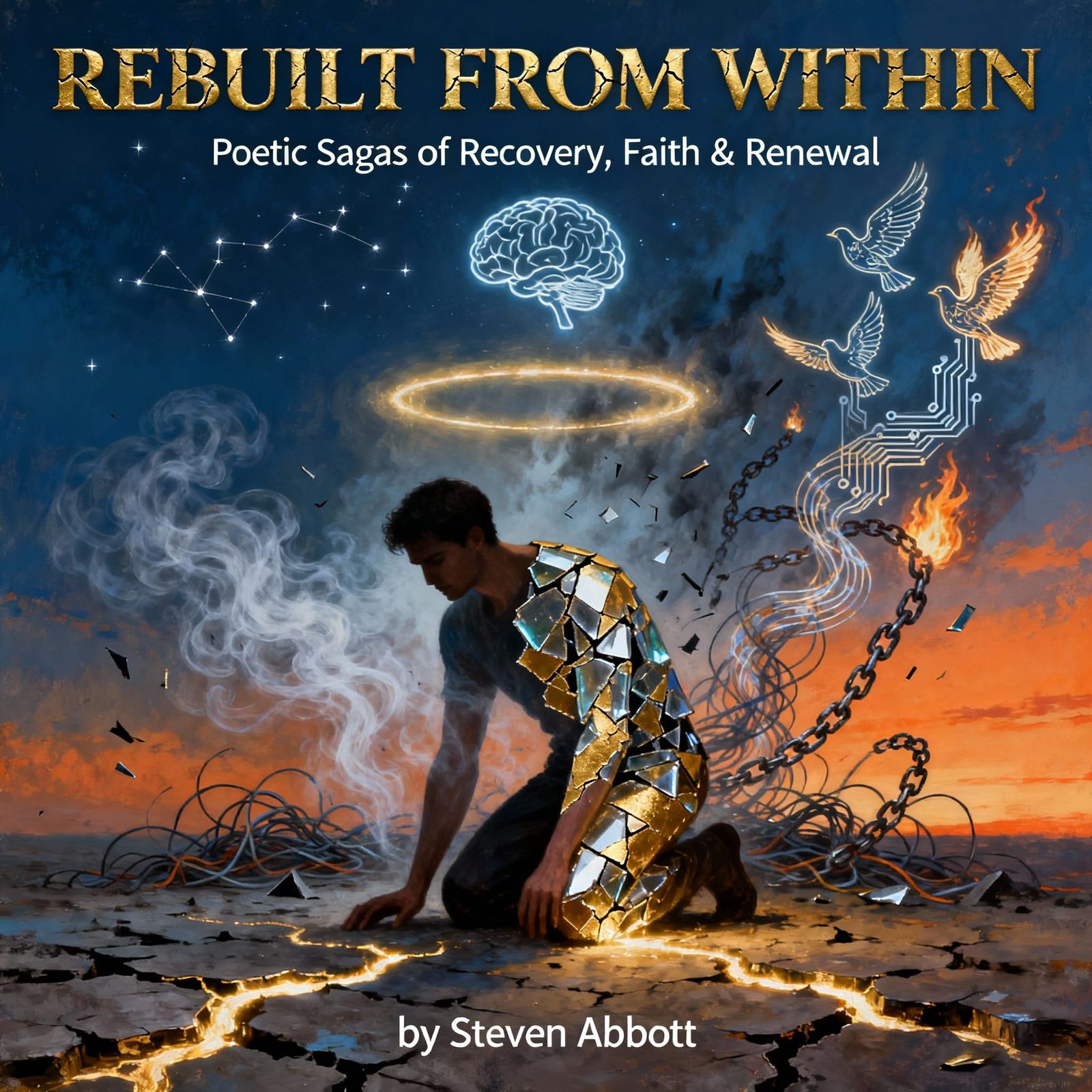 Surreal Man Reborn From Mental Wreckage