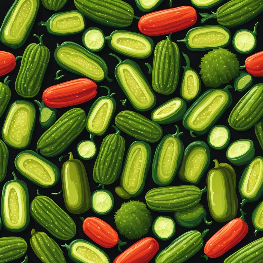 Pickle Puzzle Generated by AI