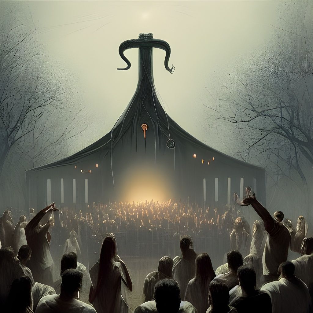 Sinister Snake Pit Pentecostal Ceremony by Rutkowski