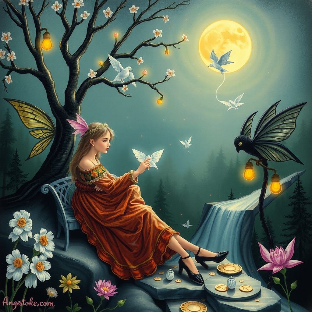 Enchanted Fairy Dreamscape: An Otherworldly Fantasy