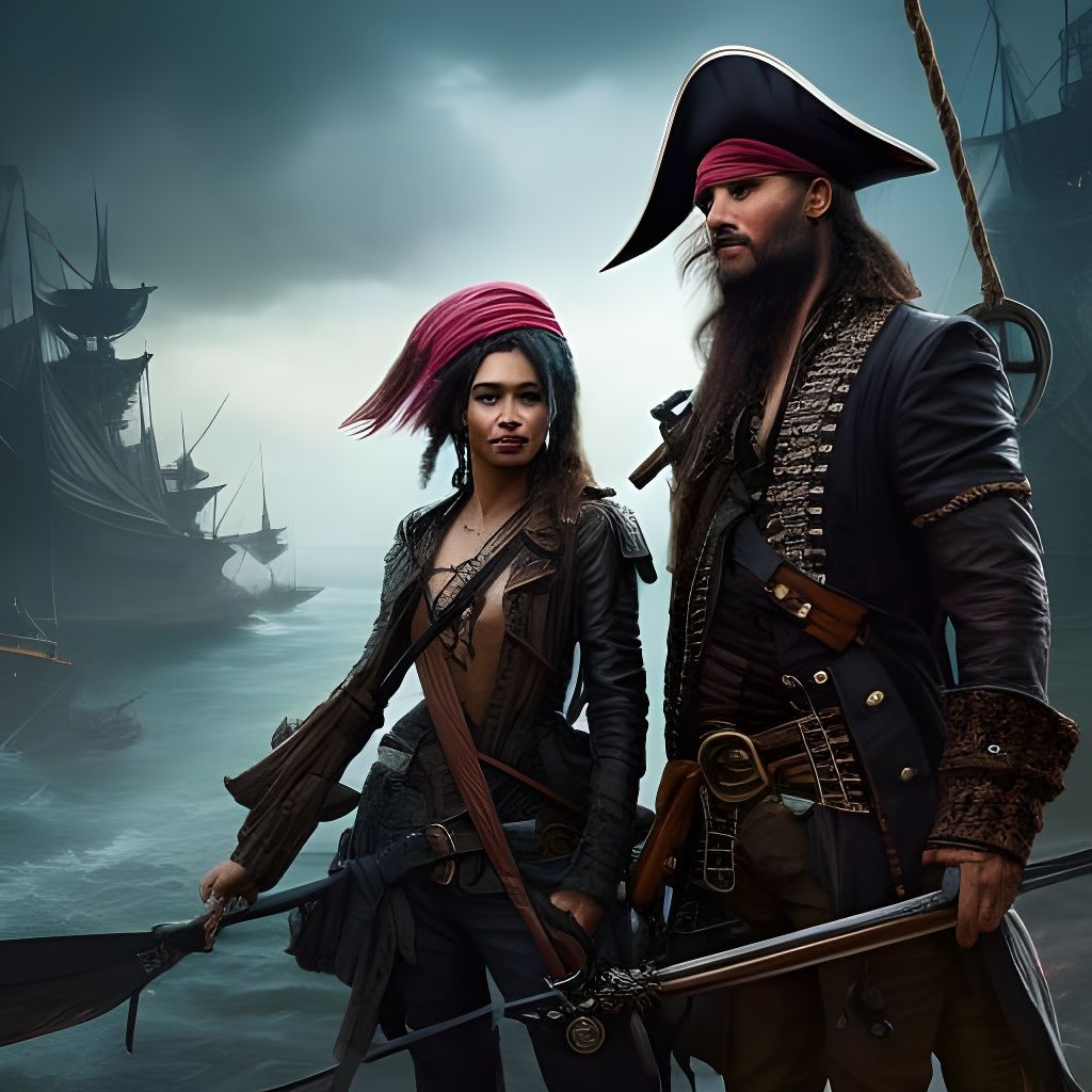 Pirate couple
