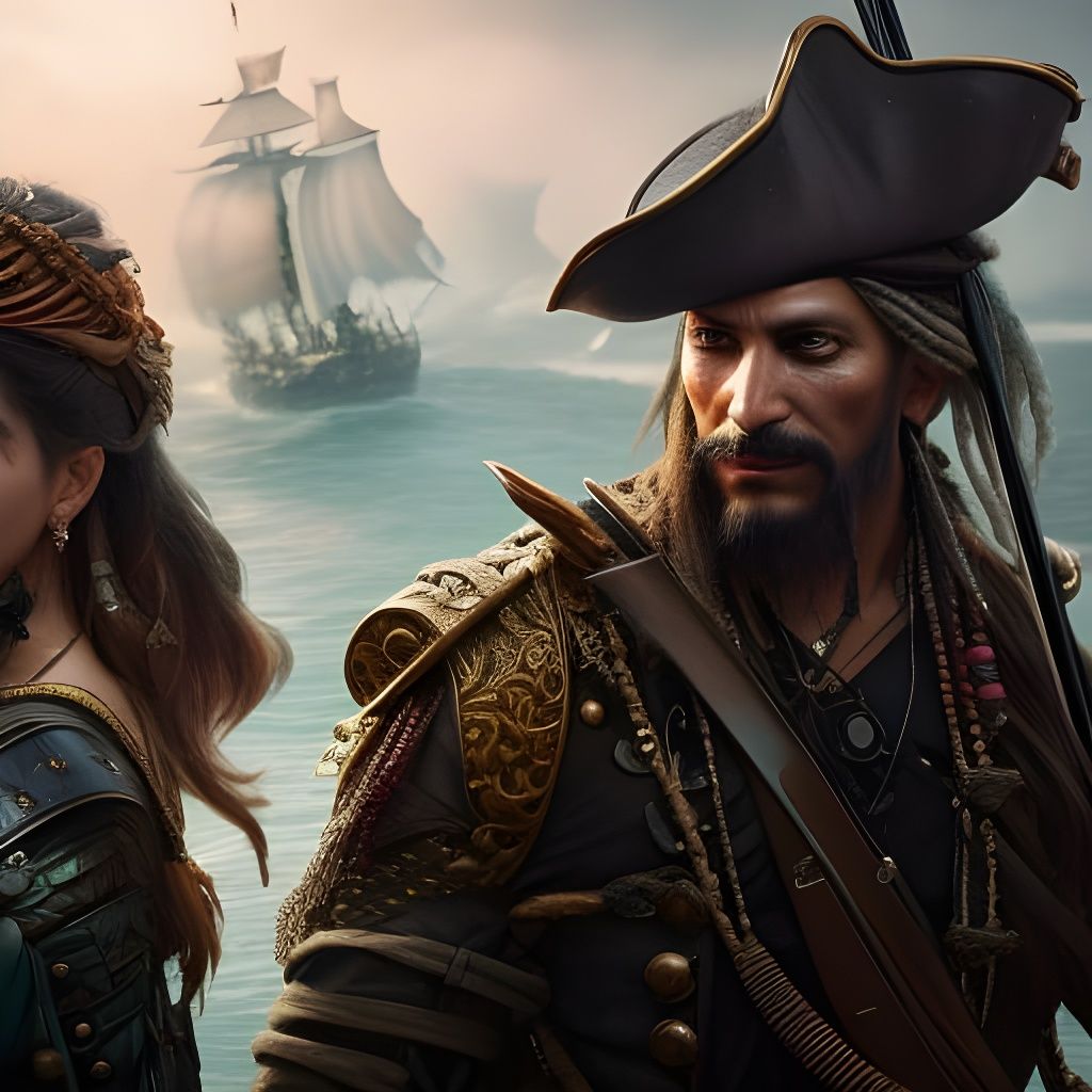 Pirate couple