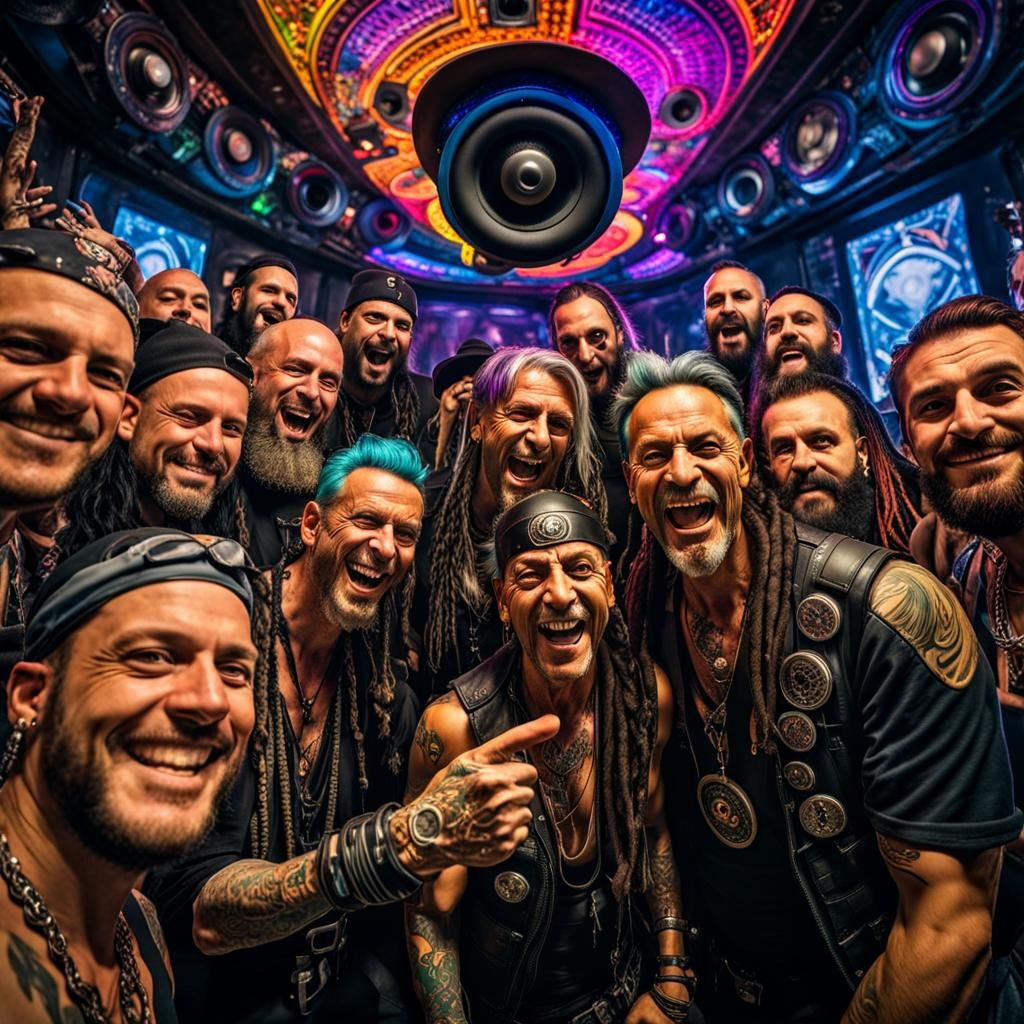 Joyful Pirate Punkers Celebrate with Massive Soundsystem