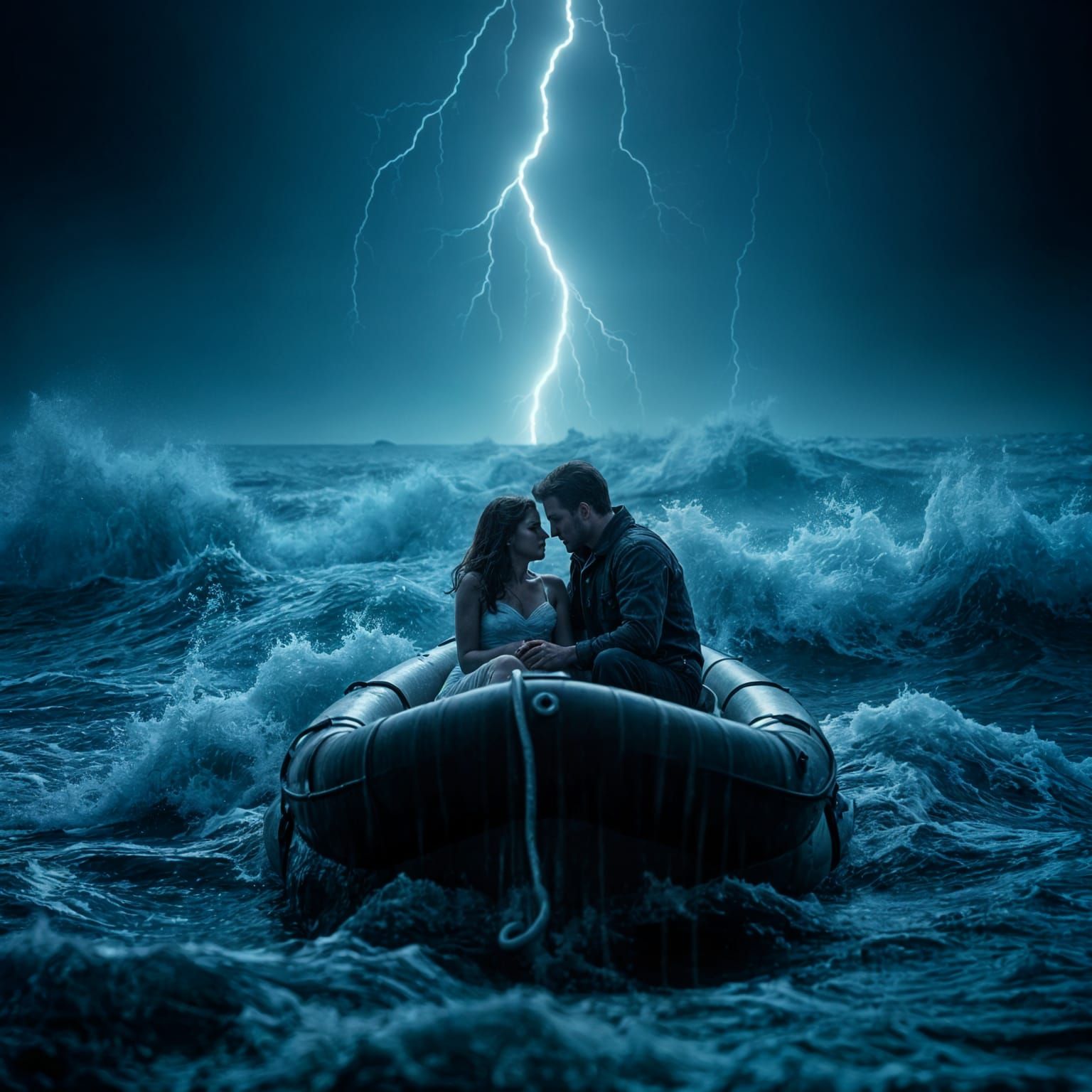 Turmoil on the Stormy Sea: Cinematic Masterpiece