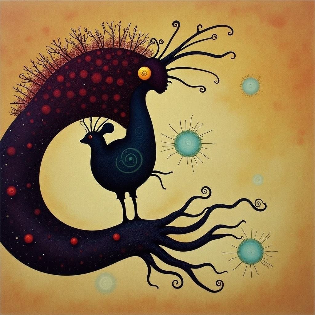 Complex Network of Interconnected Abstract Shapes