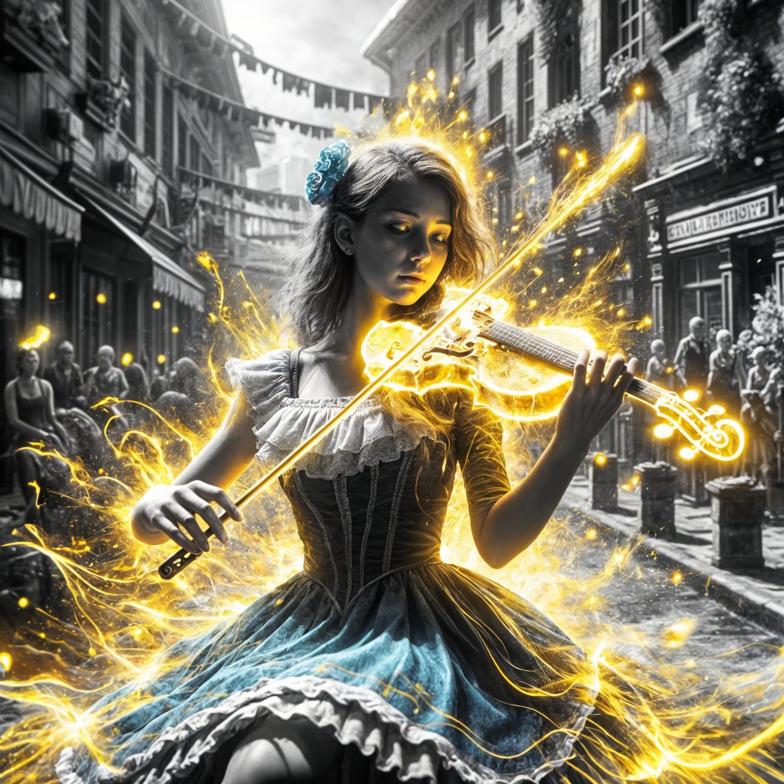 Music brings colour to our life.