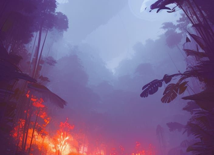 Burning Forest