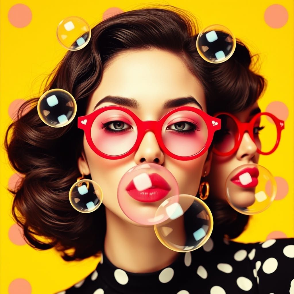 Polka Dots and Bubble Gum