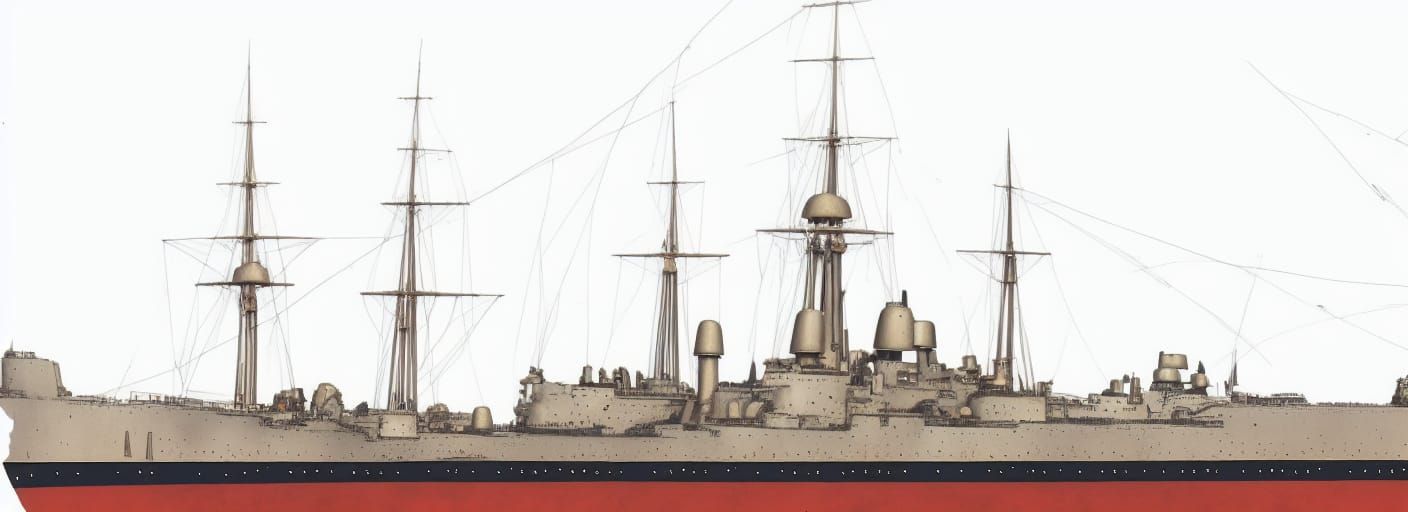 HMS Dreadnought in Epic Jutland Battle