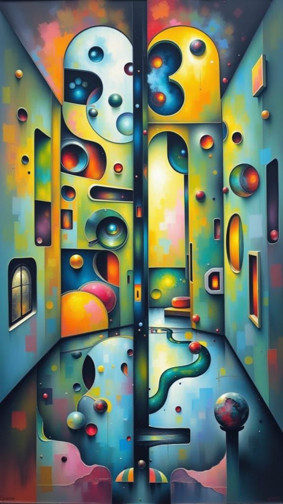 Geometric Surrealism: Windows to the Soul