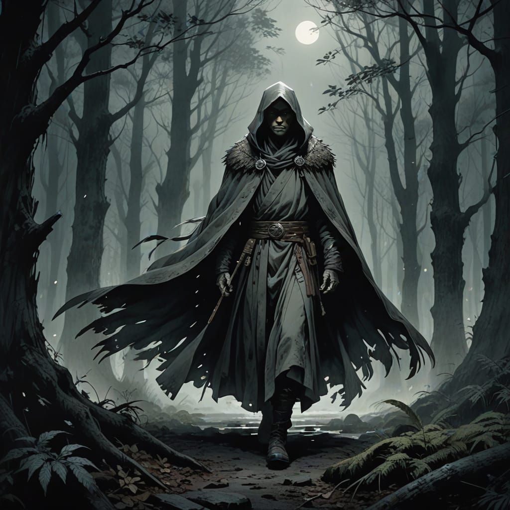 Ethereal Strig Monk in Whispercloak