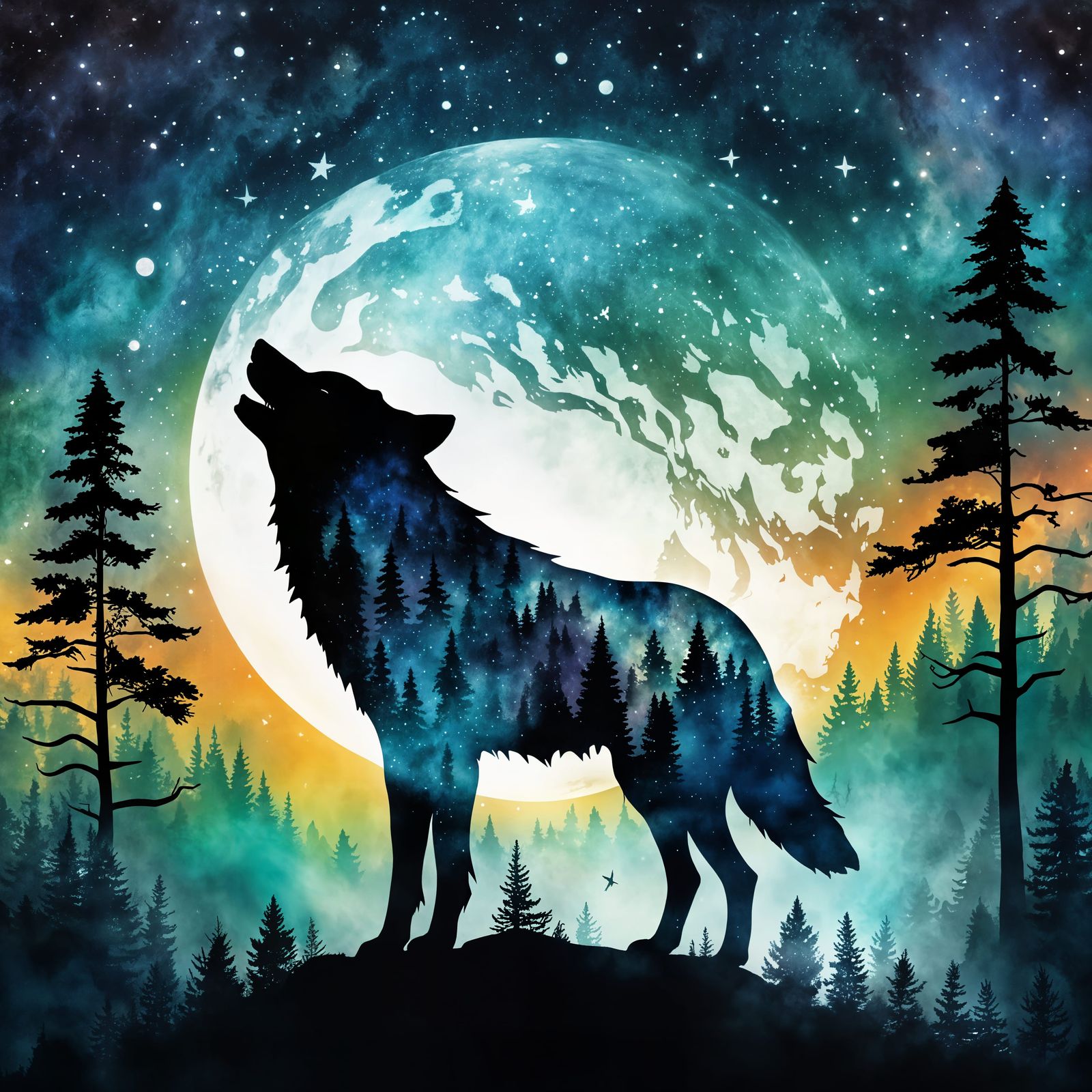 Wolf in Cosmic Harmony