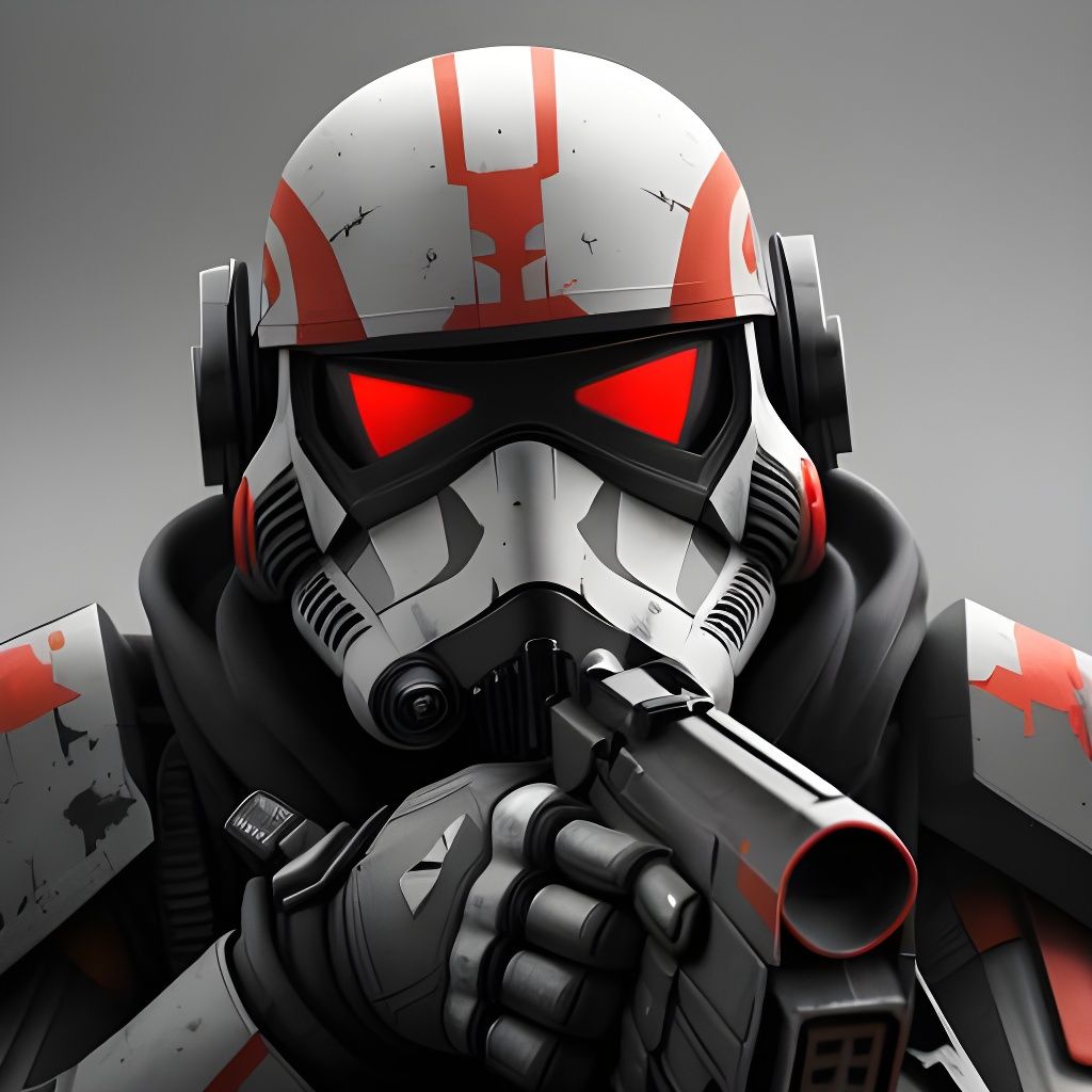 Helghast Mask Scout Trooper Fusion in 4K