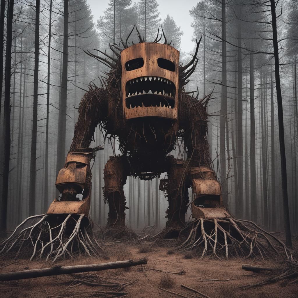 Pollution Monster Series: Deforestation