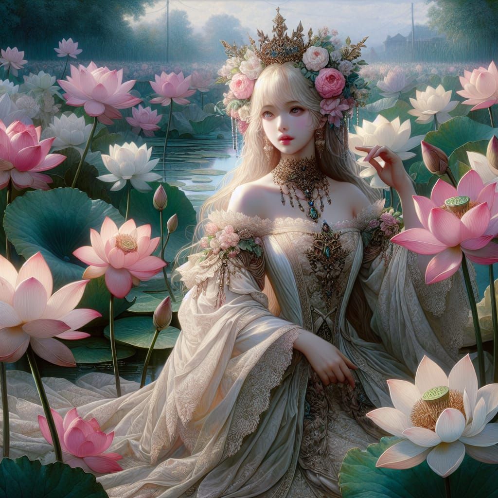 amongst the lotus
