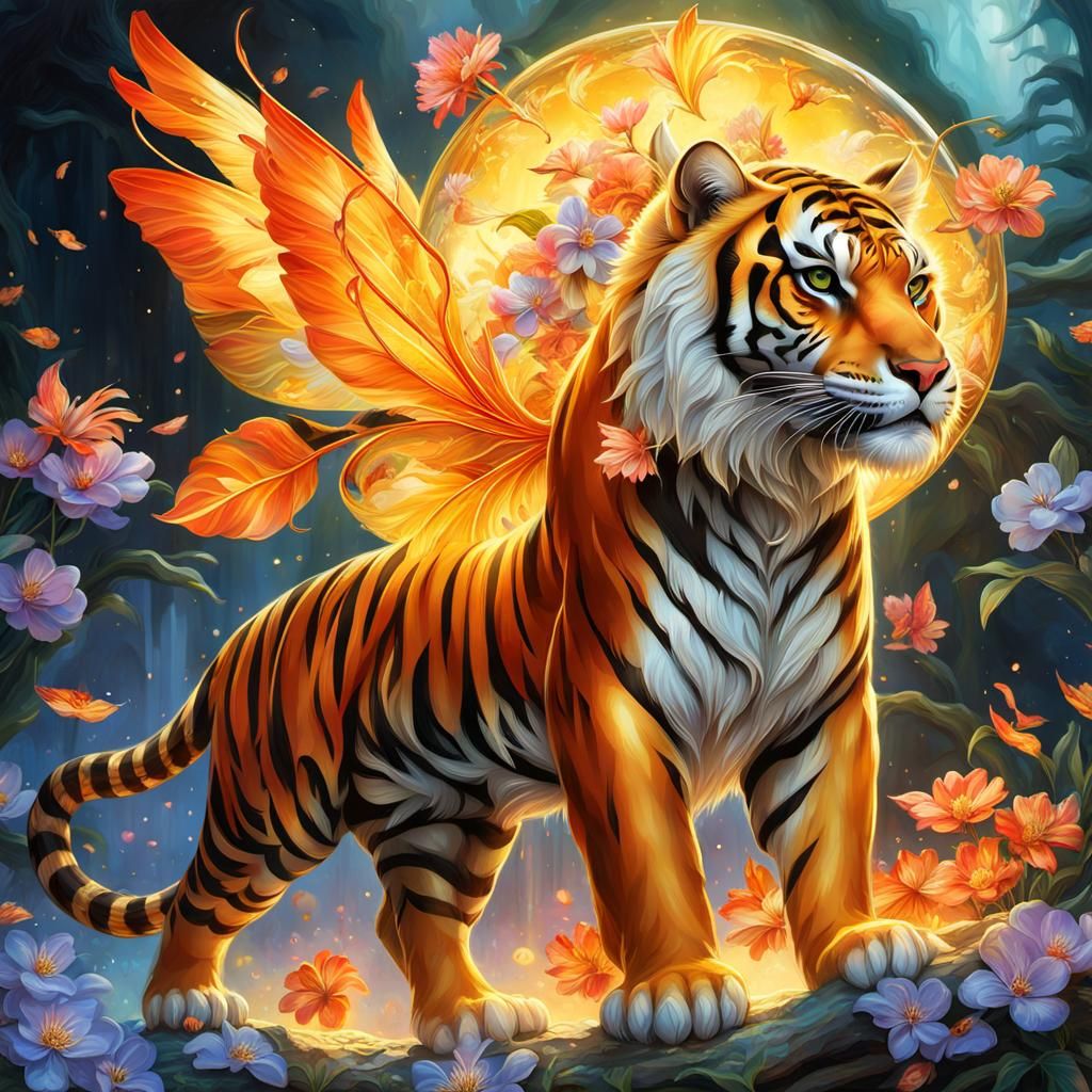 flower tiger