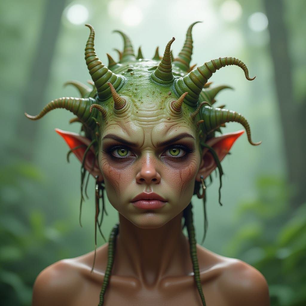 Monstrous Humanoid Carnivorous Plant Portrait