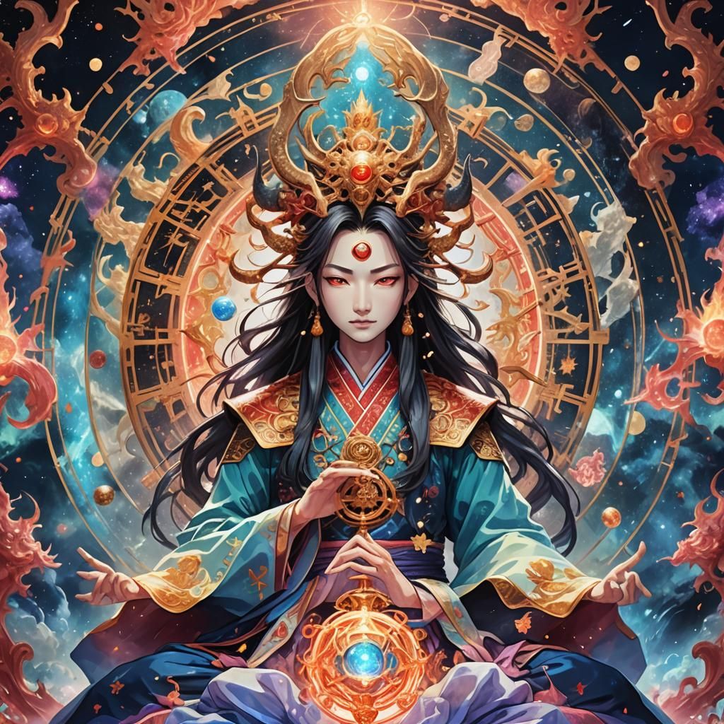 Clarity Bell Grandmaster: Holographic Astral Illustration