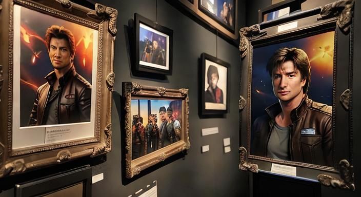 Firefly Crew Portraits on Display in Museum