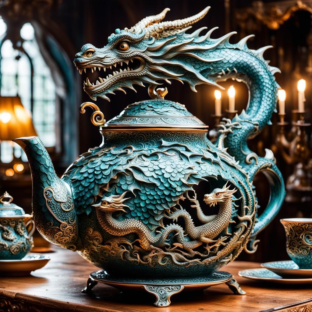 Dragon Tea Pot