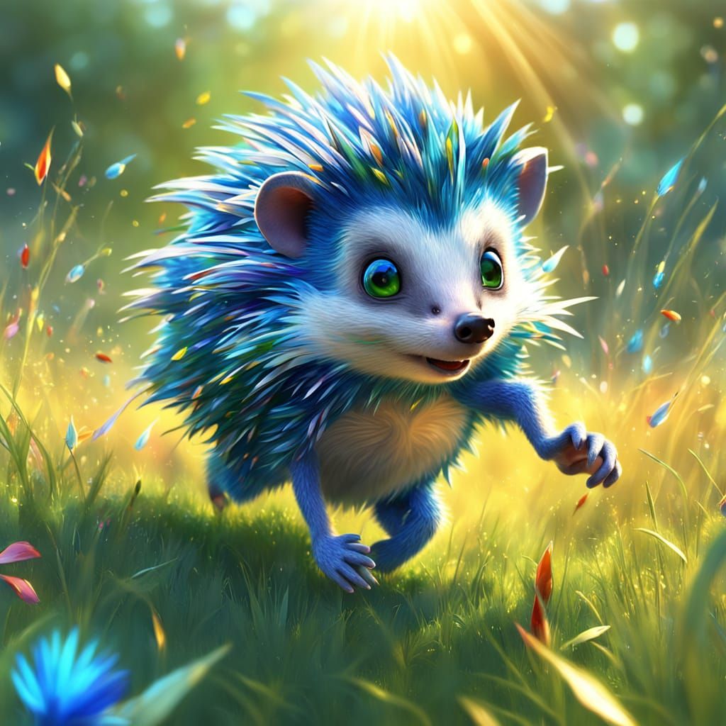 Vibrant Sonic Concept Art
