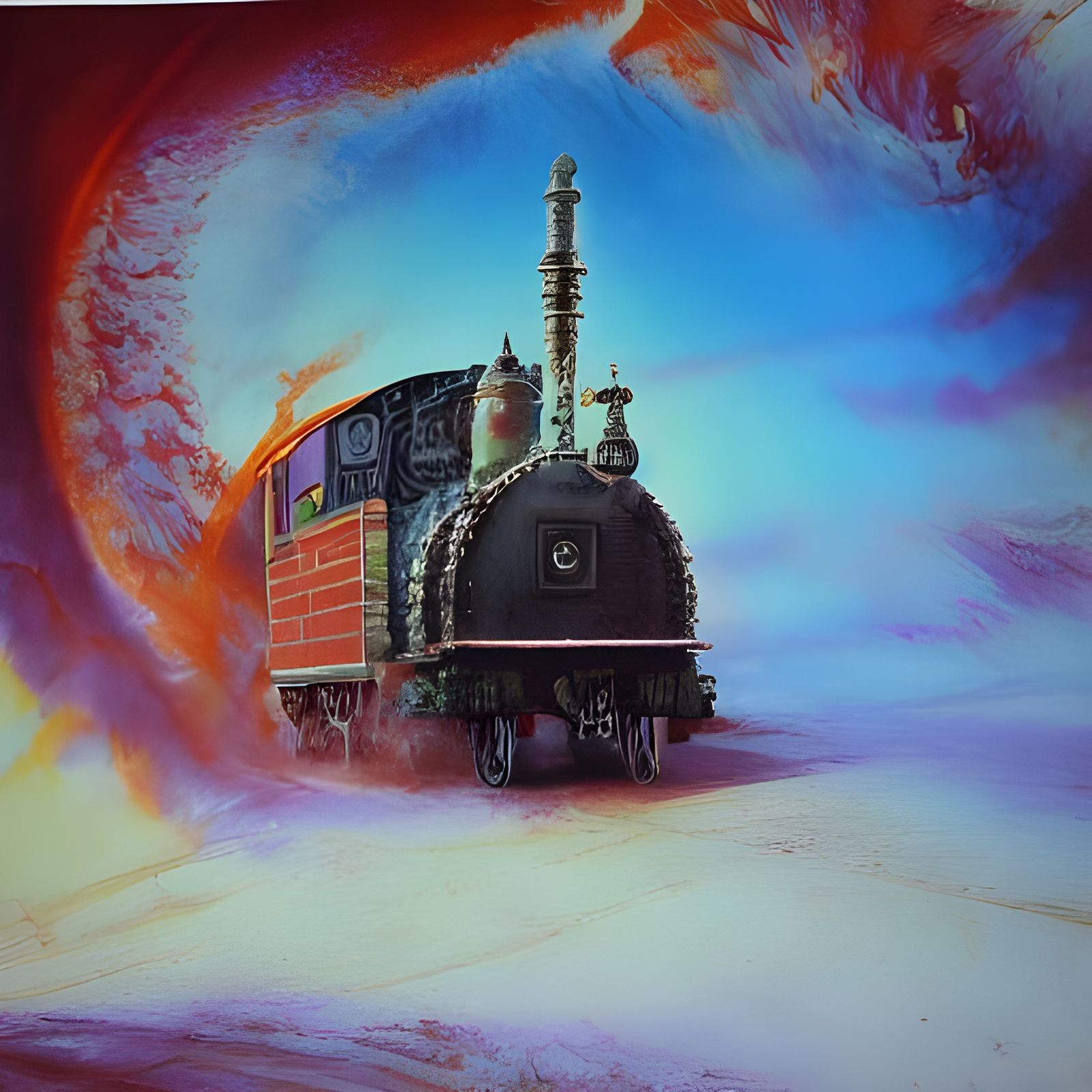 The legendary desert train. hyperd...