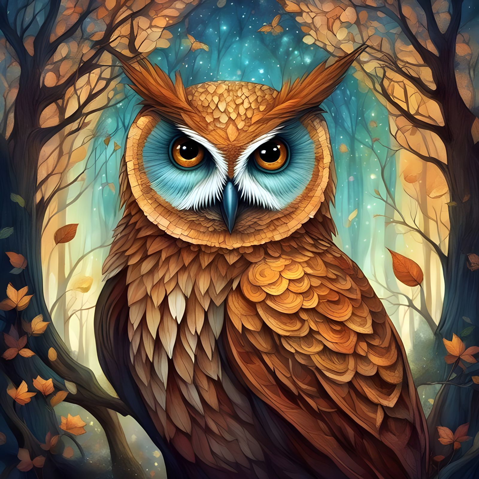 Leafy Owl