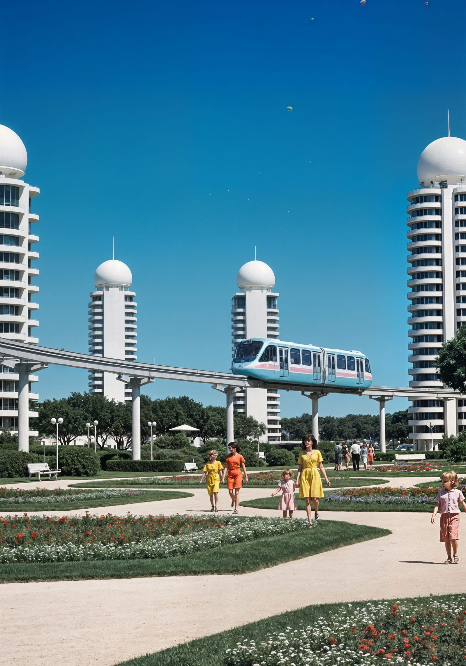 Moody Futuristic Utopia