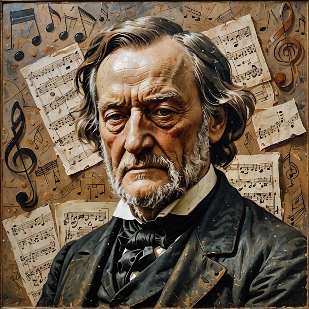 Self-portrait of Richard Wagner