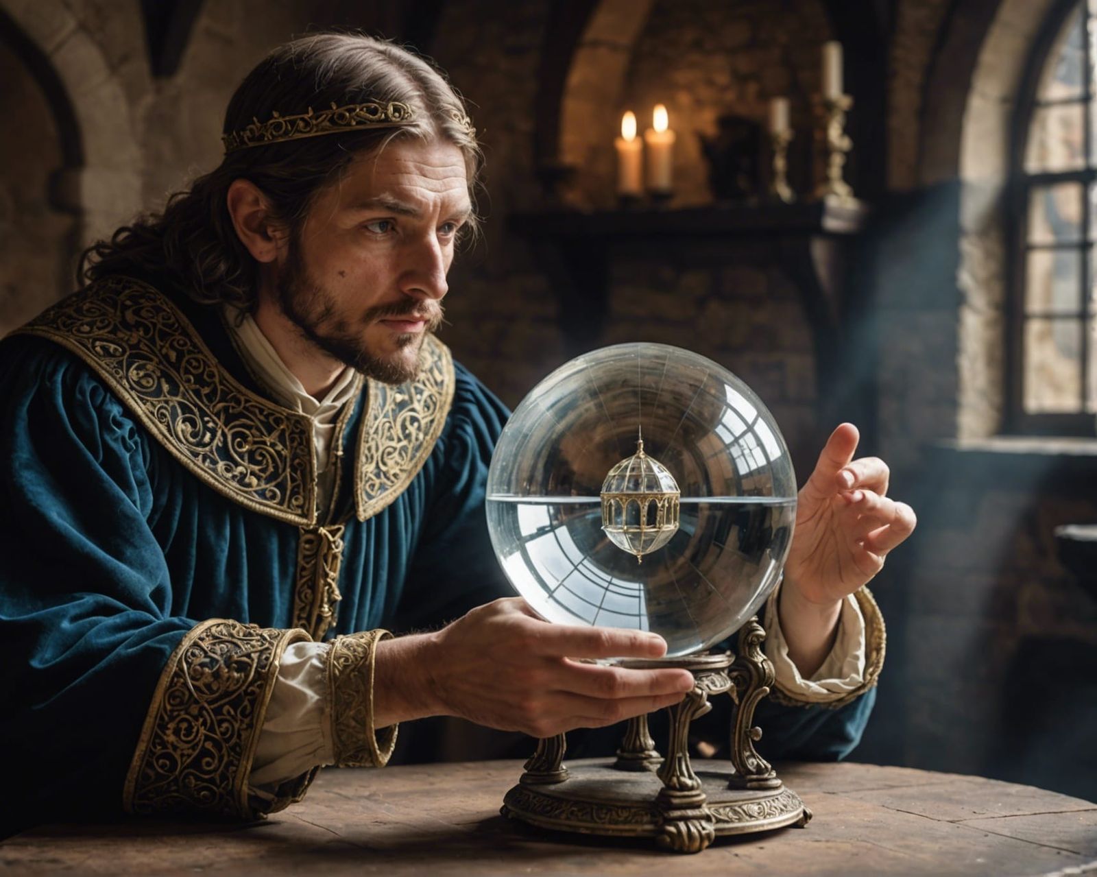 Medieval Visionary Foresees the Future