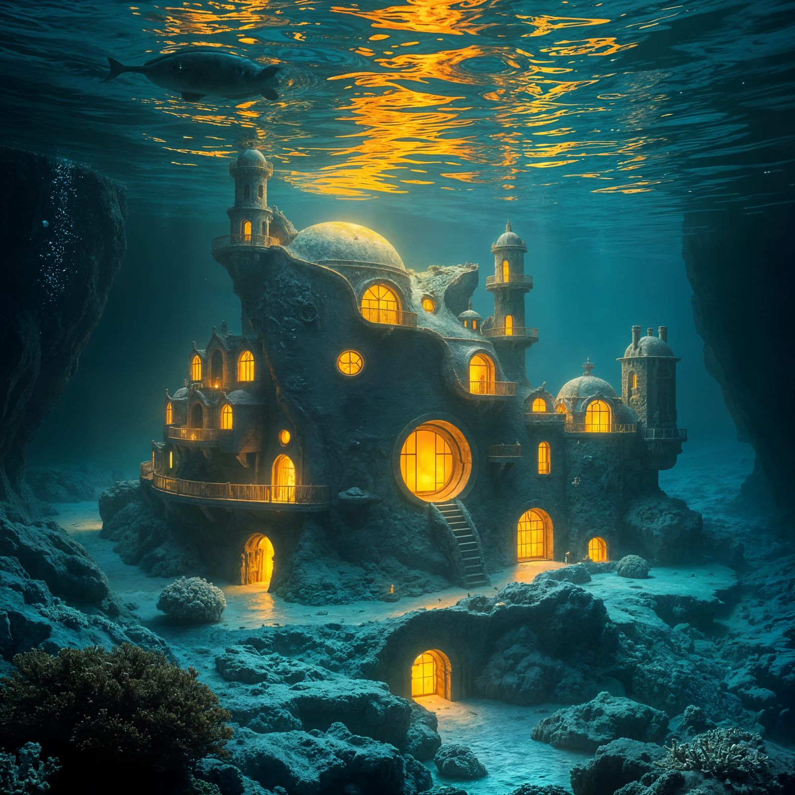 Underwater City: A Deep-Sea Civilization