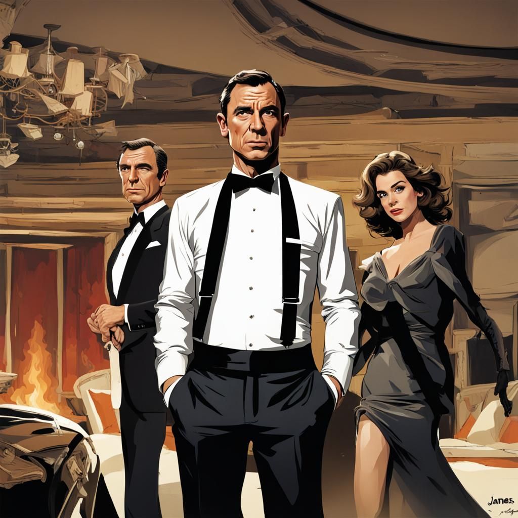 James Bond: An AI Interpretation