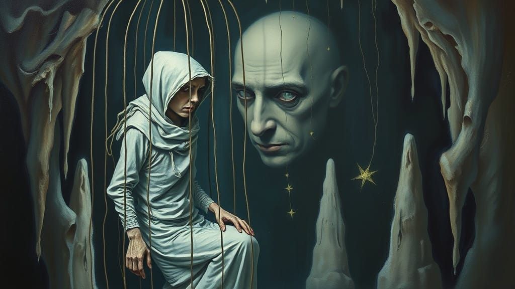 Trapped in a Haunting Surreal Landscape