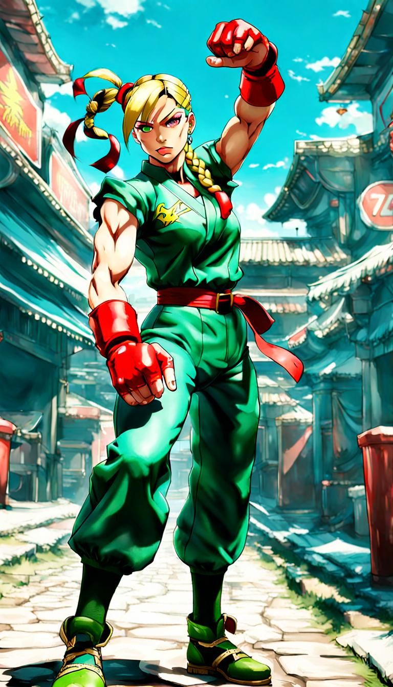 Cammy from Street Fighter 7