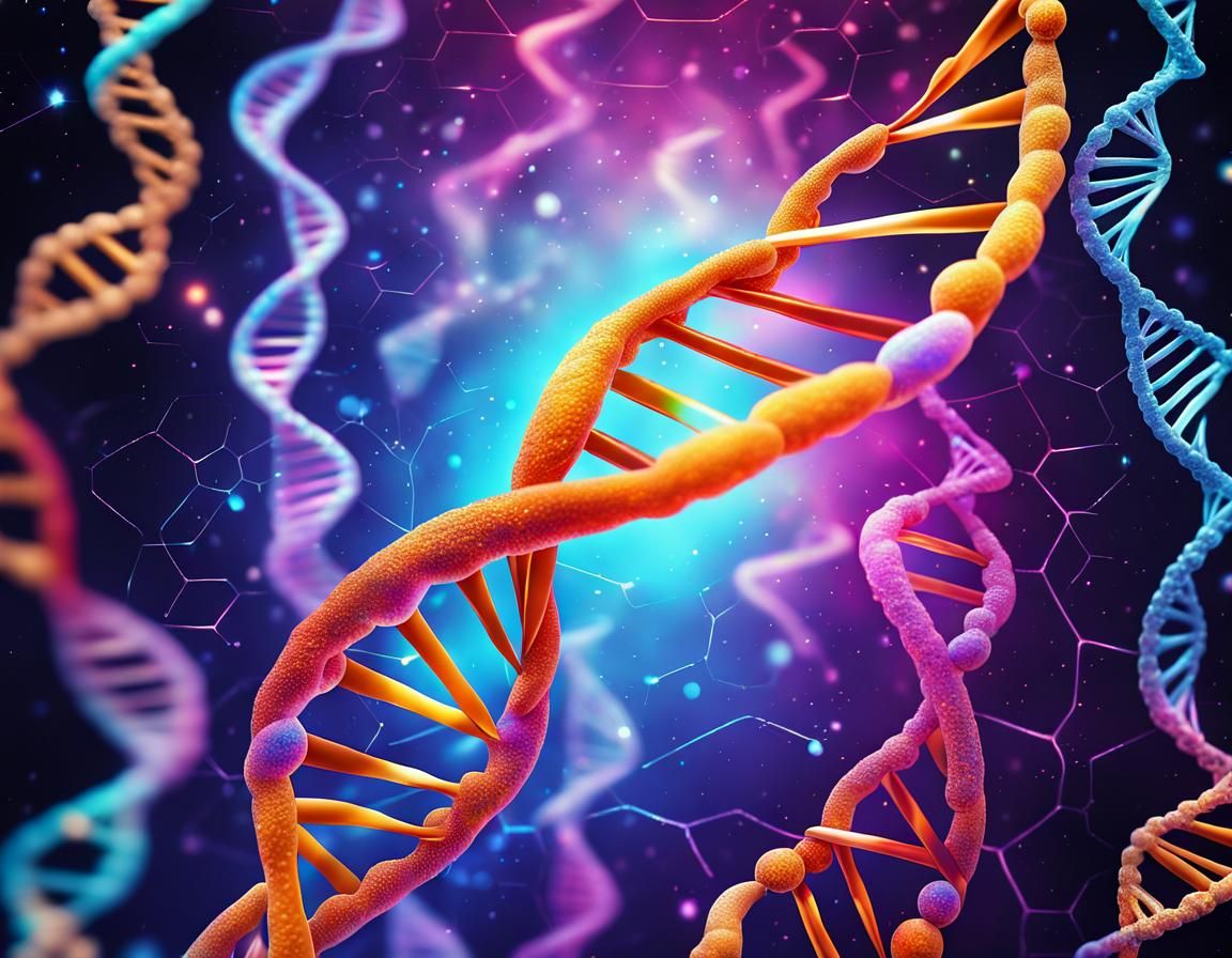 Holographic DNA Molecule in Astral Cosmic Style