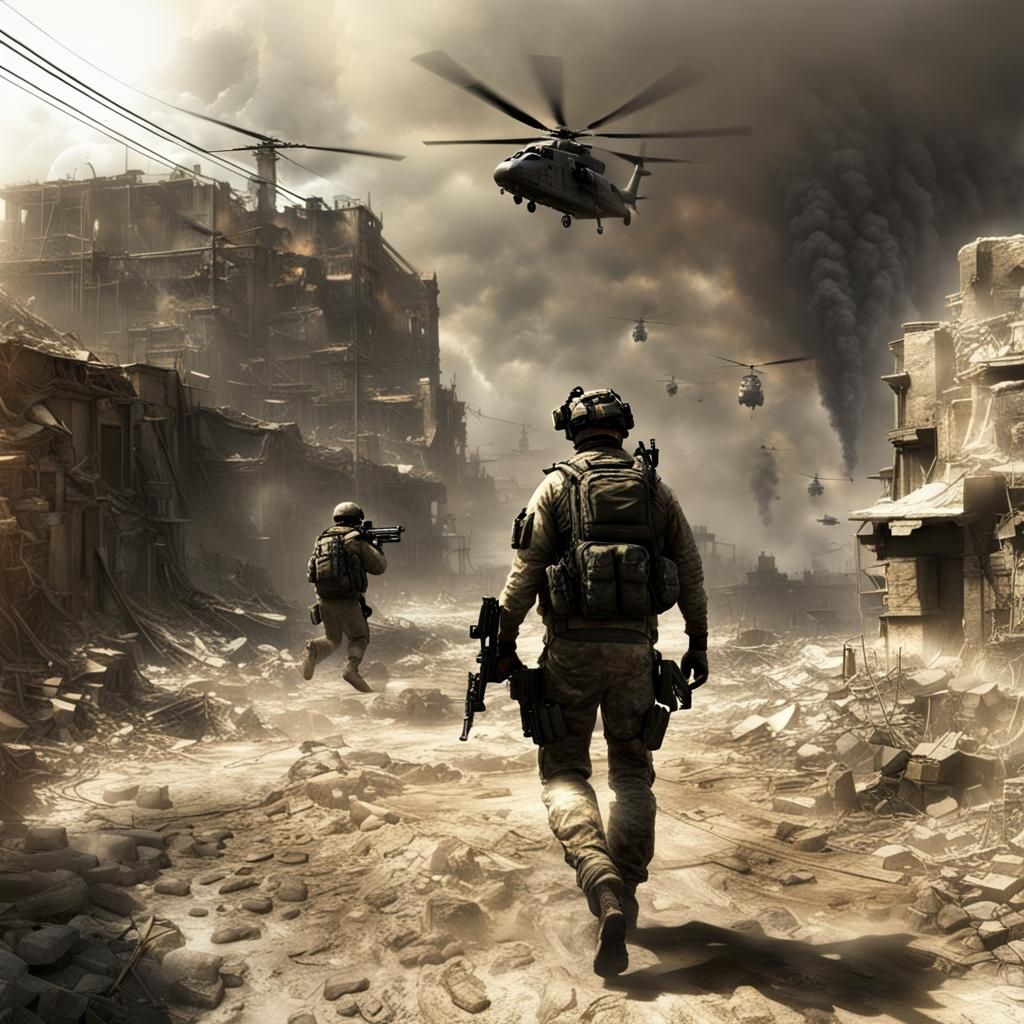 Call of Duty: Modern Warfare 2 Epic Scene