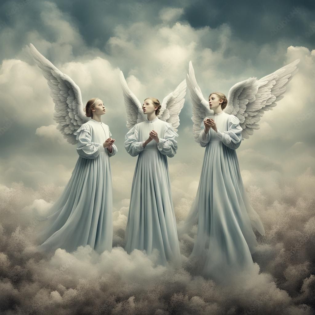 Angelic Air: A Surrealist Vision