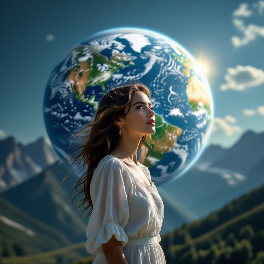 Cinematic Portrait of Woman Inspired by Song