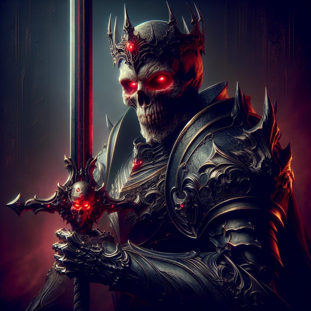 Undead Knight: Death's Lord in Dark Armor