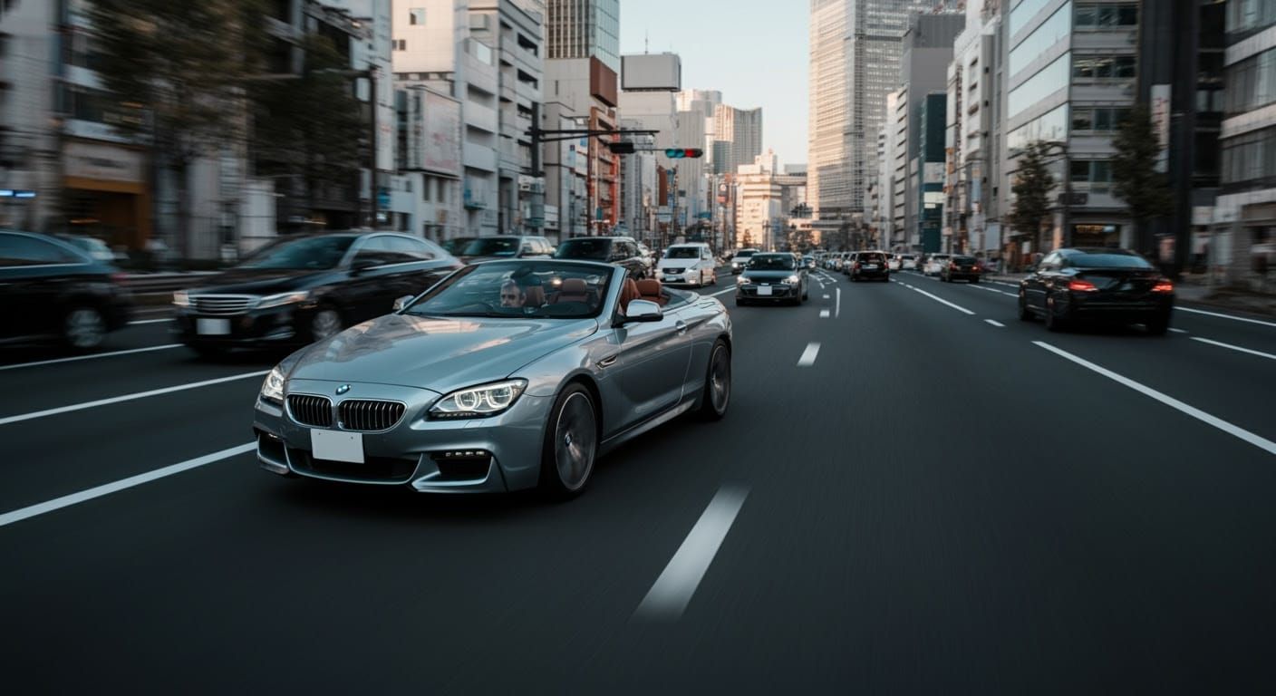 Surreal Tokyo Cityscape from Helicopter in Super-Realistic S...