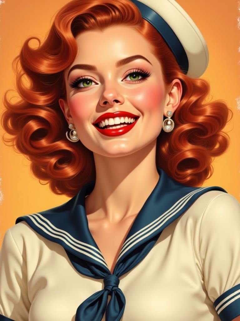 Pinup Portrait Rando Iteration