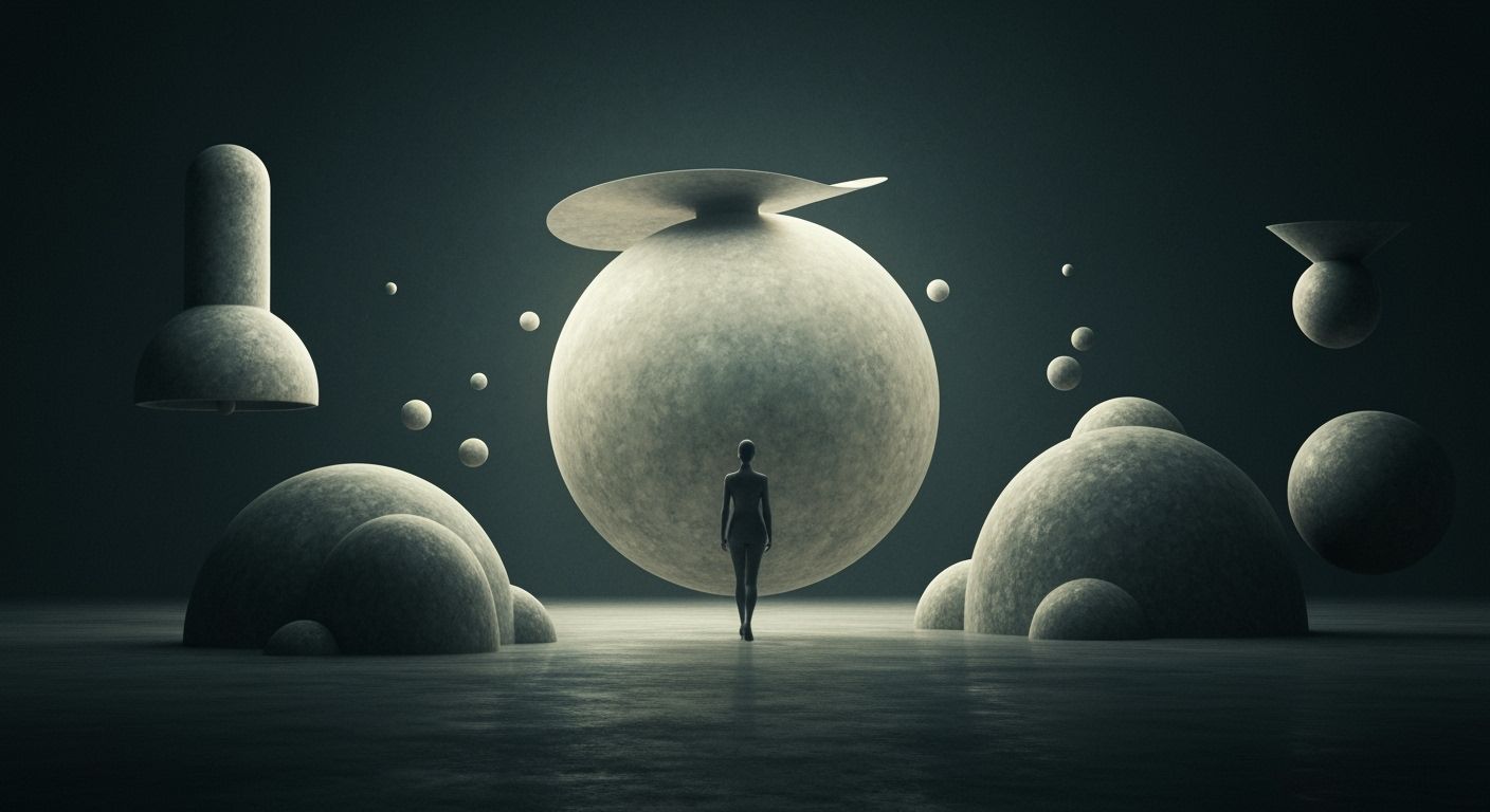 Surreal Paradox Hidden in Ordinary Form - Fine Art Masterpie...