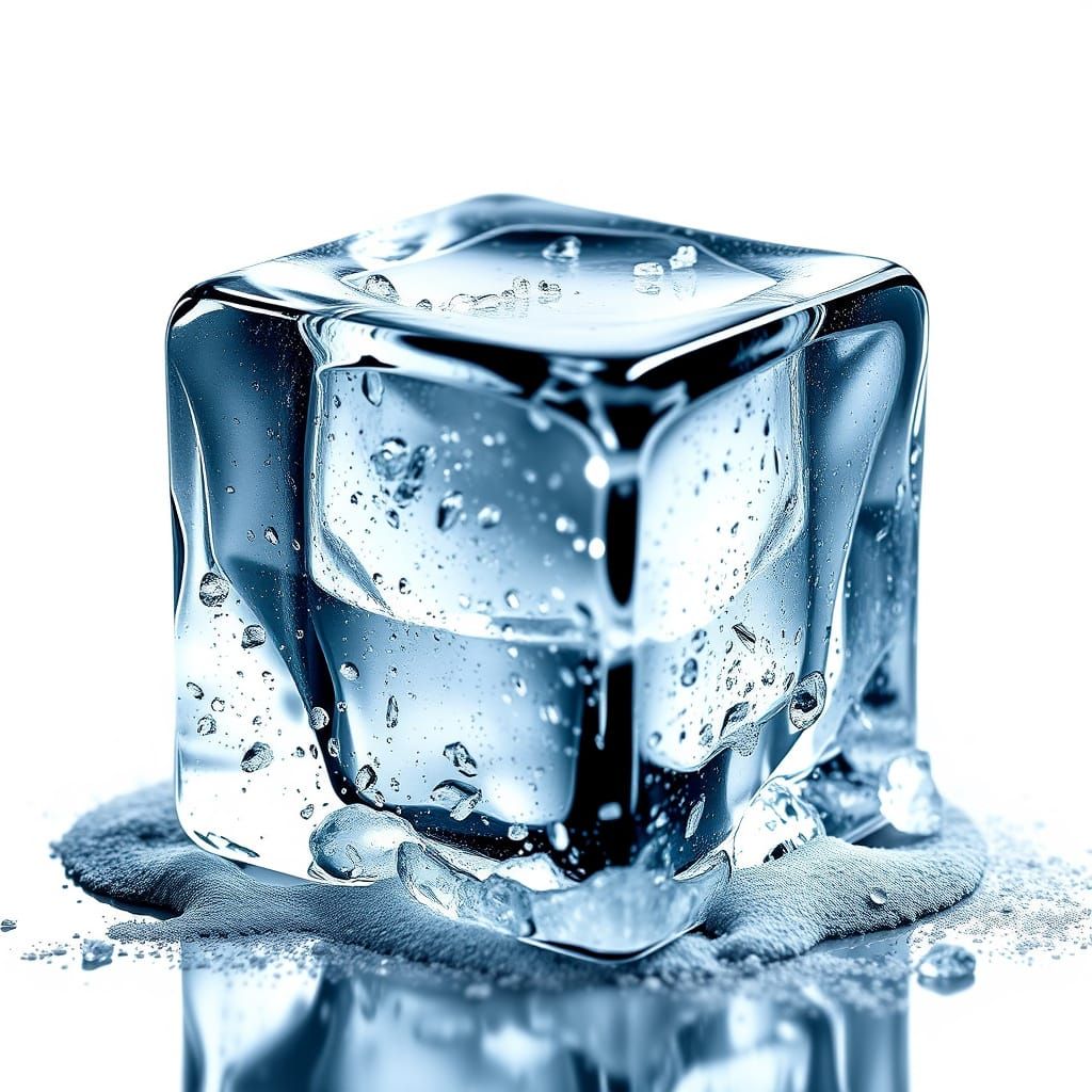 Fragile Crystal Form in Frozen Water