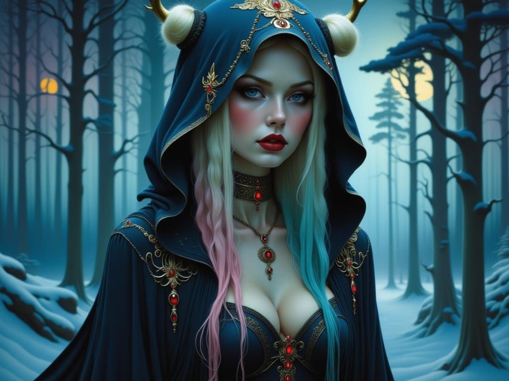 Gothic Hyper Realistic Rogue Queen