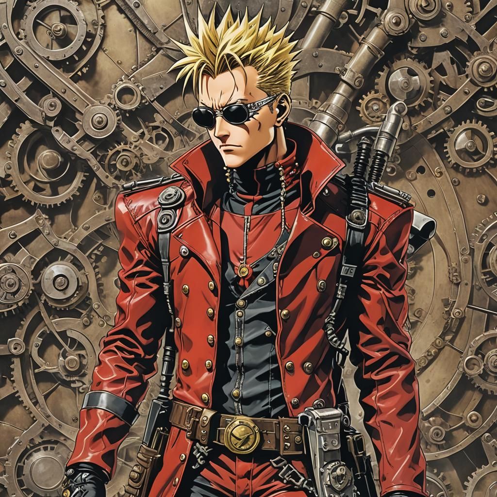 Vash the Stampede: Steampunk Realism