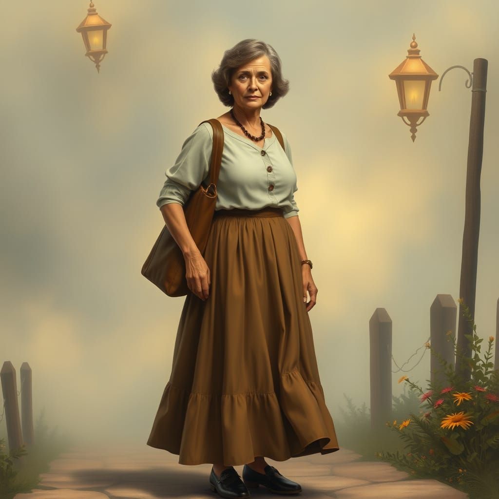 A Mother's Enduring Legacy in Warm, Ethereal Light