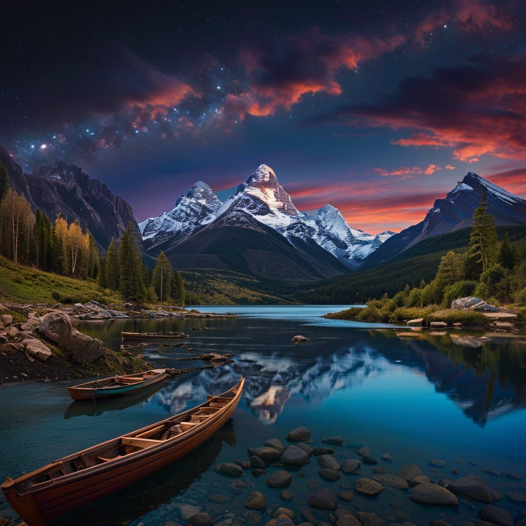 Surreal Passage of Time: Digital Illustration