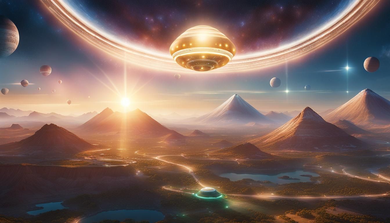Galactic Federation Double Exposure: UFO Sightings in Sunset